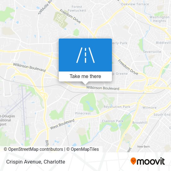 Mapa de Crispin Avenue