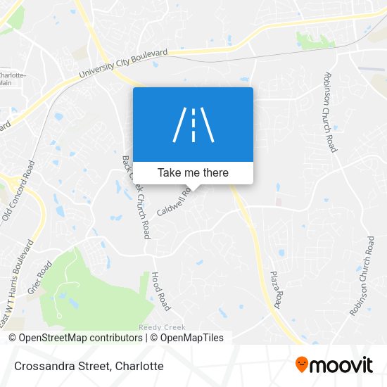 Crossandra Street map