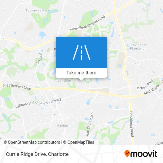 Mapa de Currie Ridge Drive