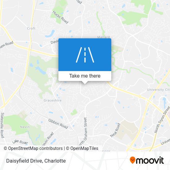 Mapa de Daisyfield Drive