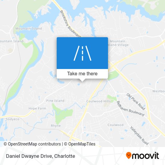 Daniel Dwayne Drive map