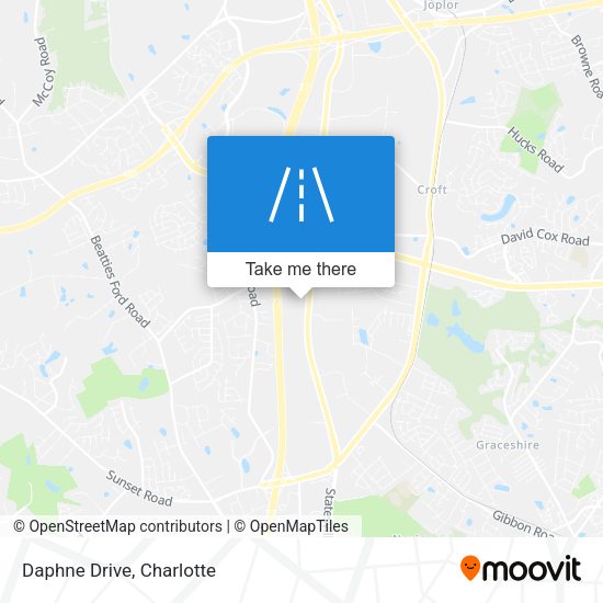 Mapa de Daphne Drive
