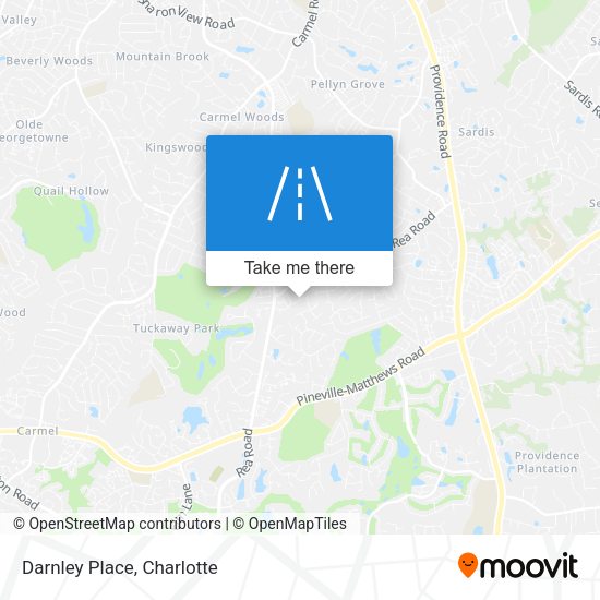 Mapa de Darnley Place