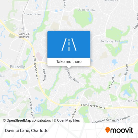Mapa de Davinci Lane
