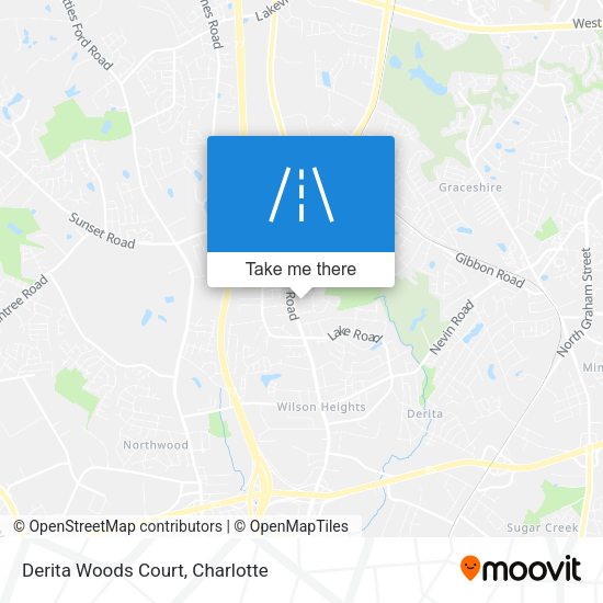 Mapa de Derita Woods Court