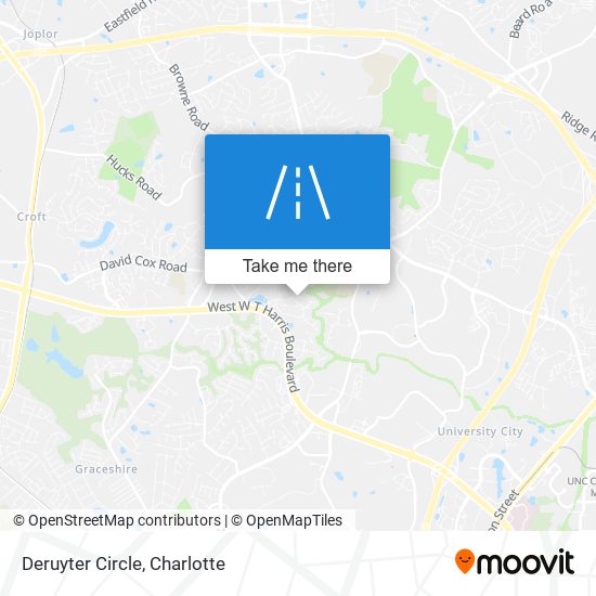 Mapa de Deruyter Circle