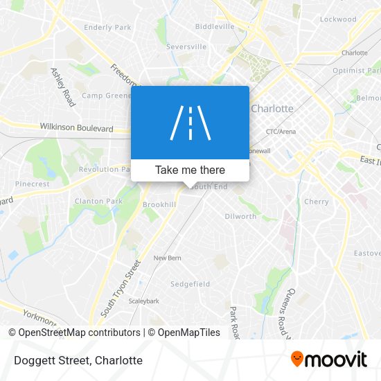 Mapa de Doggett Street