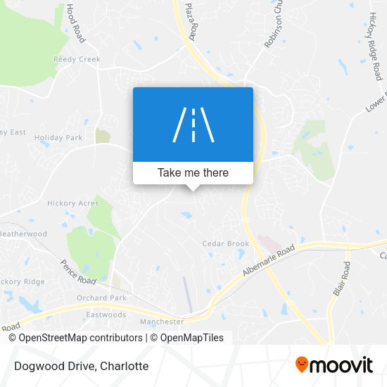 Mapa de Dogwood Drive