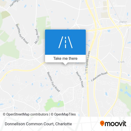 Donnellson Common Court map