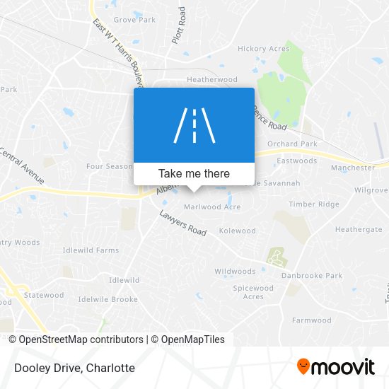 Mapa de Dooley Drive