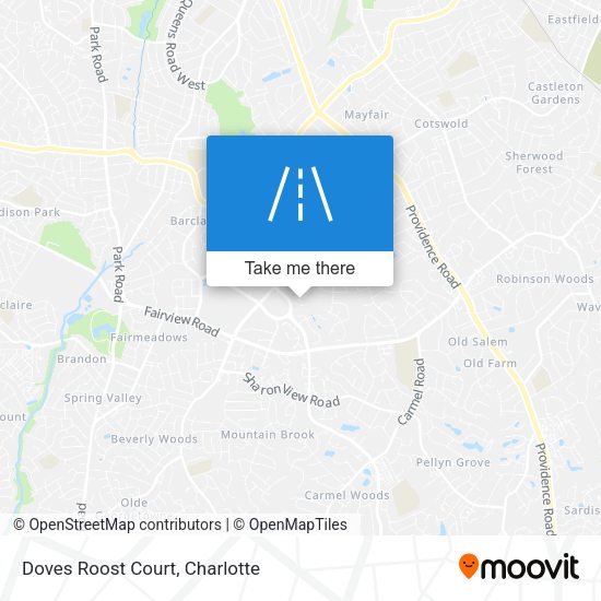 Doves Roost Court map
