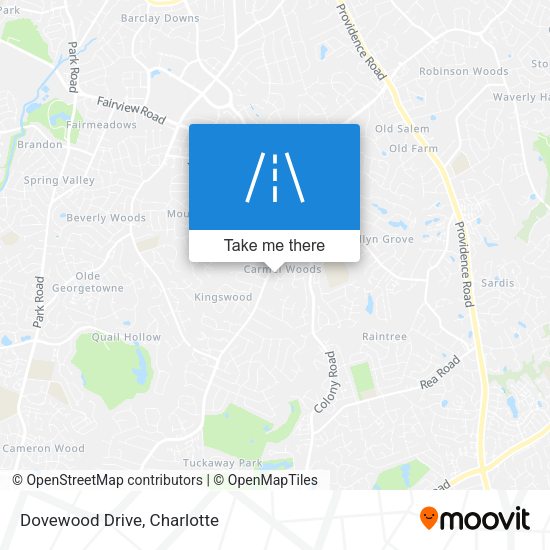 Dovewood Drive map