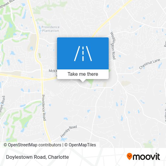 Mapa de Doylestown Road