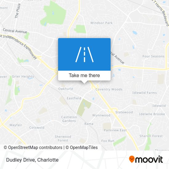 Mapa de Dudley Drive