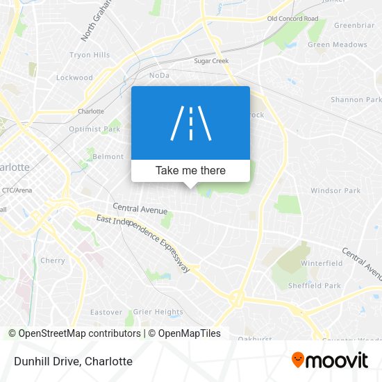 Mapa de Dunhill Drive