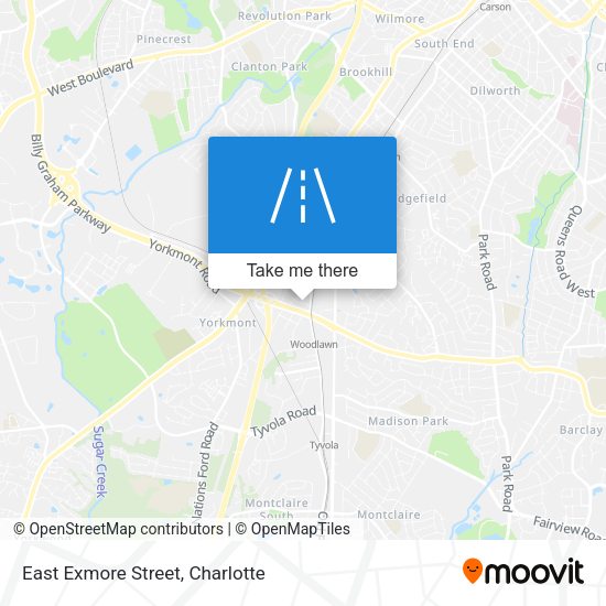 Mapa de East Exmore Street