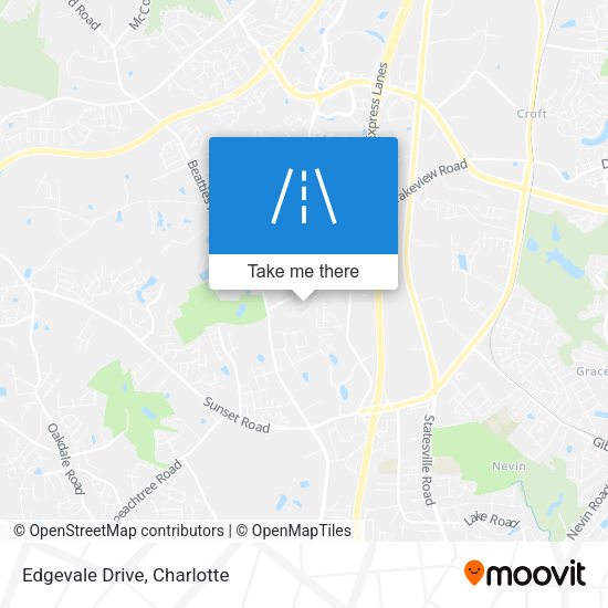 Mapa de Edgevale Drive