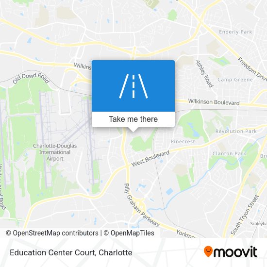 Education Center Court map