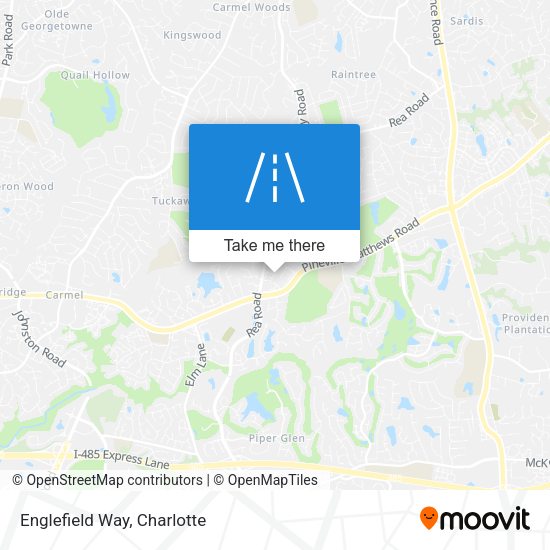 Englefield Way map