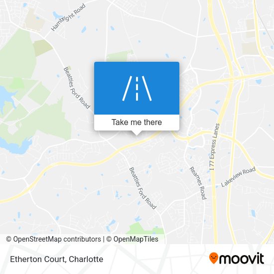 Mapa de Etherton Court