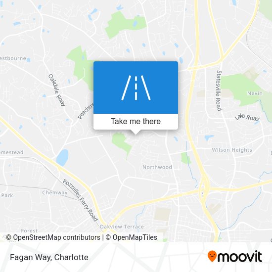 Mapa de Fagan Way