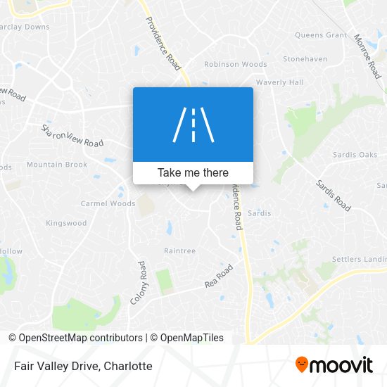 Fair Valley Drive map