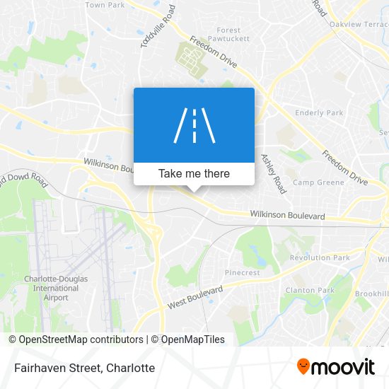 Mapa de Fairhaven Street