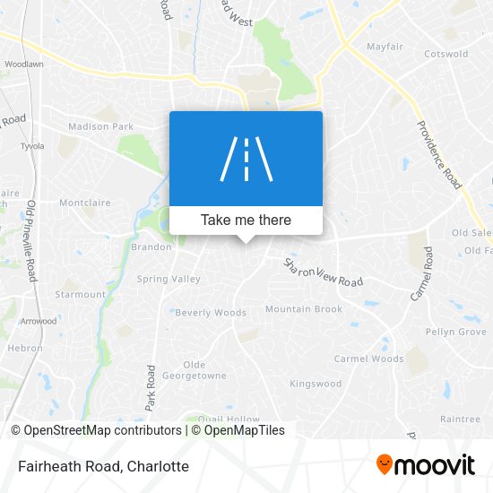 Mapa de Fairheath Road