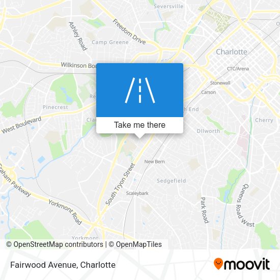 Mapa de Fairwood Avenue