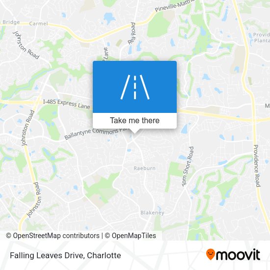 Falling Leaves Drive map