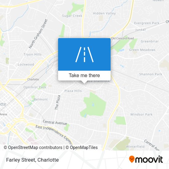 Mapa de Farley Street