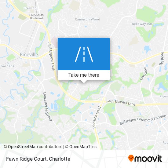 Fawn Ridge Court map
