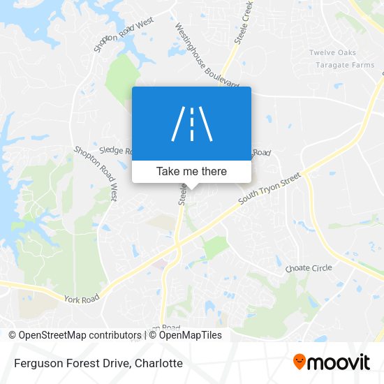 Ferguson Forest Drive map