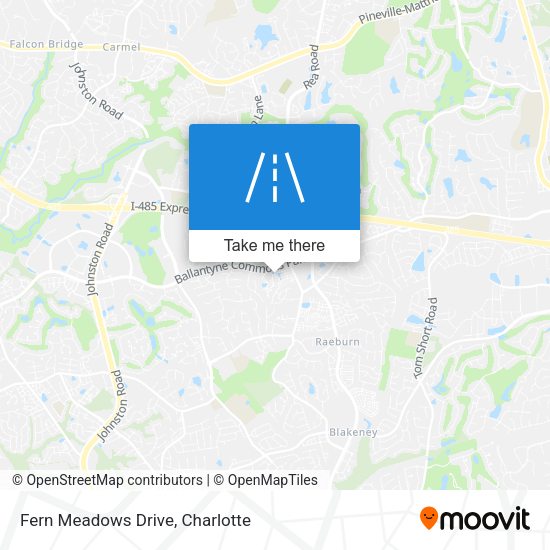 Fern Meadows Drive map
