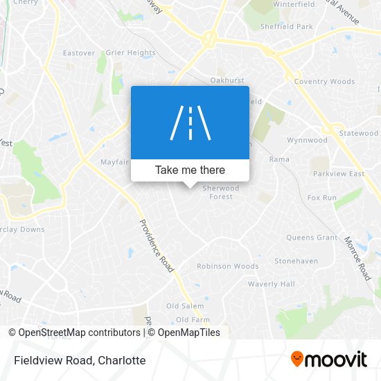 Mapa de Fieldview Road