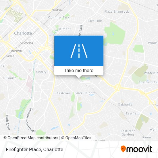 Firefighter Place map