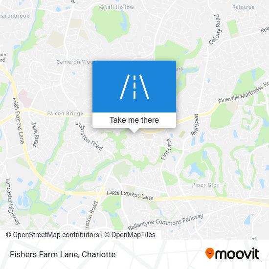 Mapa de Fishers Farm Lane