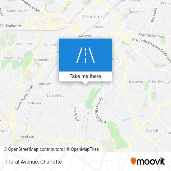 Floral Avenue map