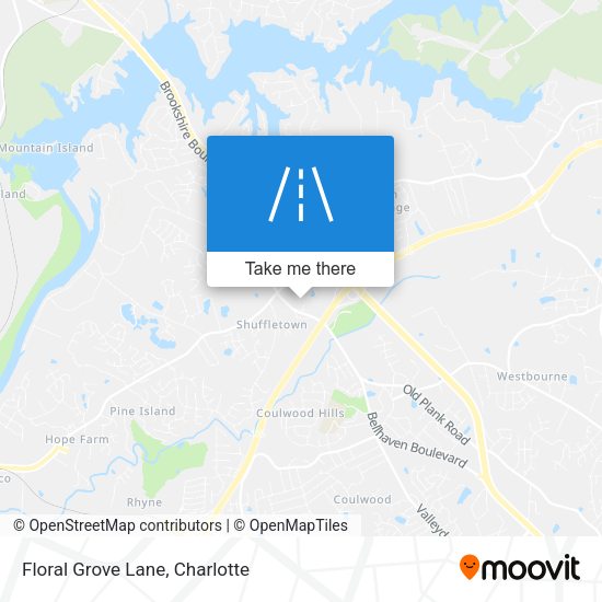 Floral Grove Lane map