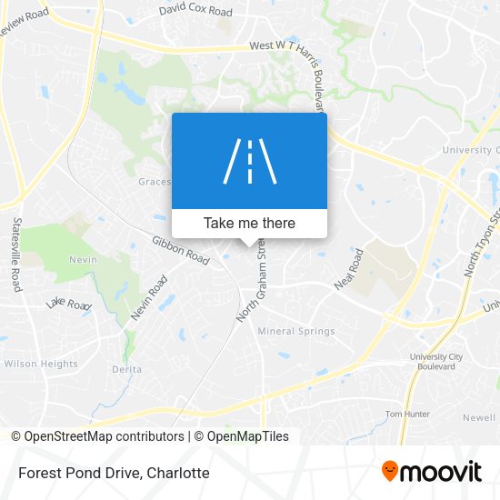 Forest Pond Drive map
