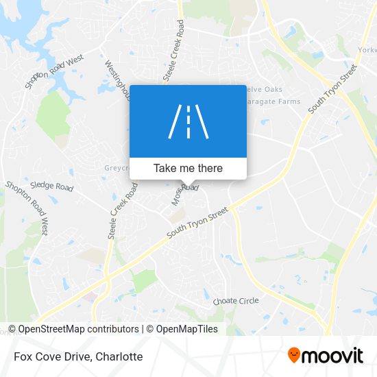 Fox Cove Drive map