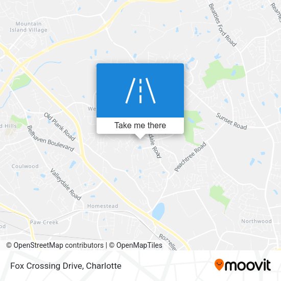 Mapa de Fox Crossing Drive