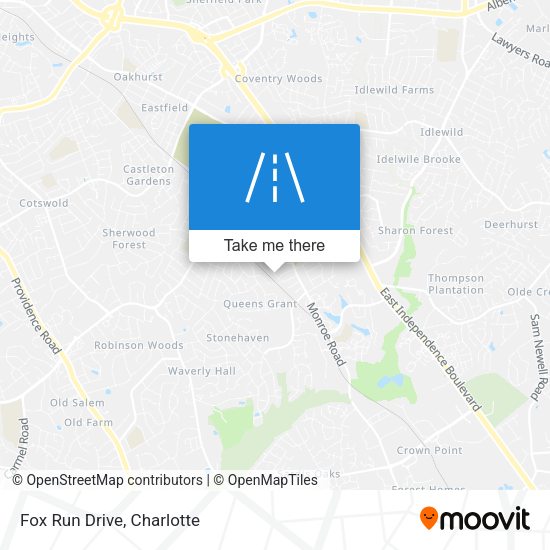 Mapa de Fox Run Drive