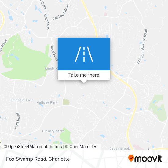 Mapa de Fox Swamp Road