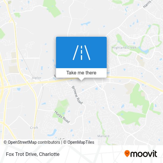 Mapa de Fox Trot Drive