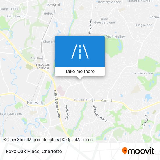 Mapa de Foxx Oak Place