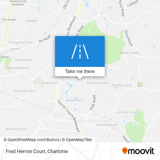 Mapa de Fred Herron Court