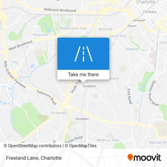 Mapa de Freeland Lane