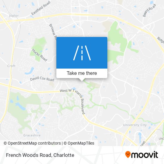 Mapa de French Woods Road