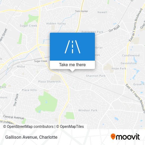 Mapa de Gallison Avenue